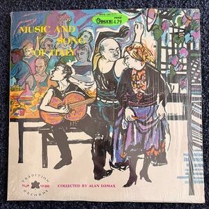 Various– Music And Song Of Italy (Folk)